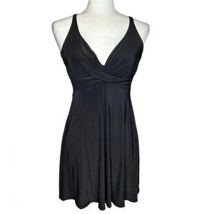 Ambrielle Womens Intimates Slip Nightgown Size Medium Black Sexy Silky Sleepwear